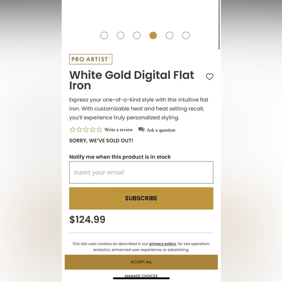 Hot tools digital straightener - Picture 6 of 6